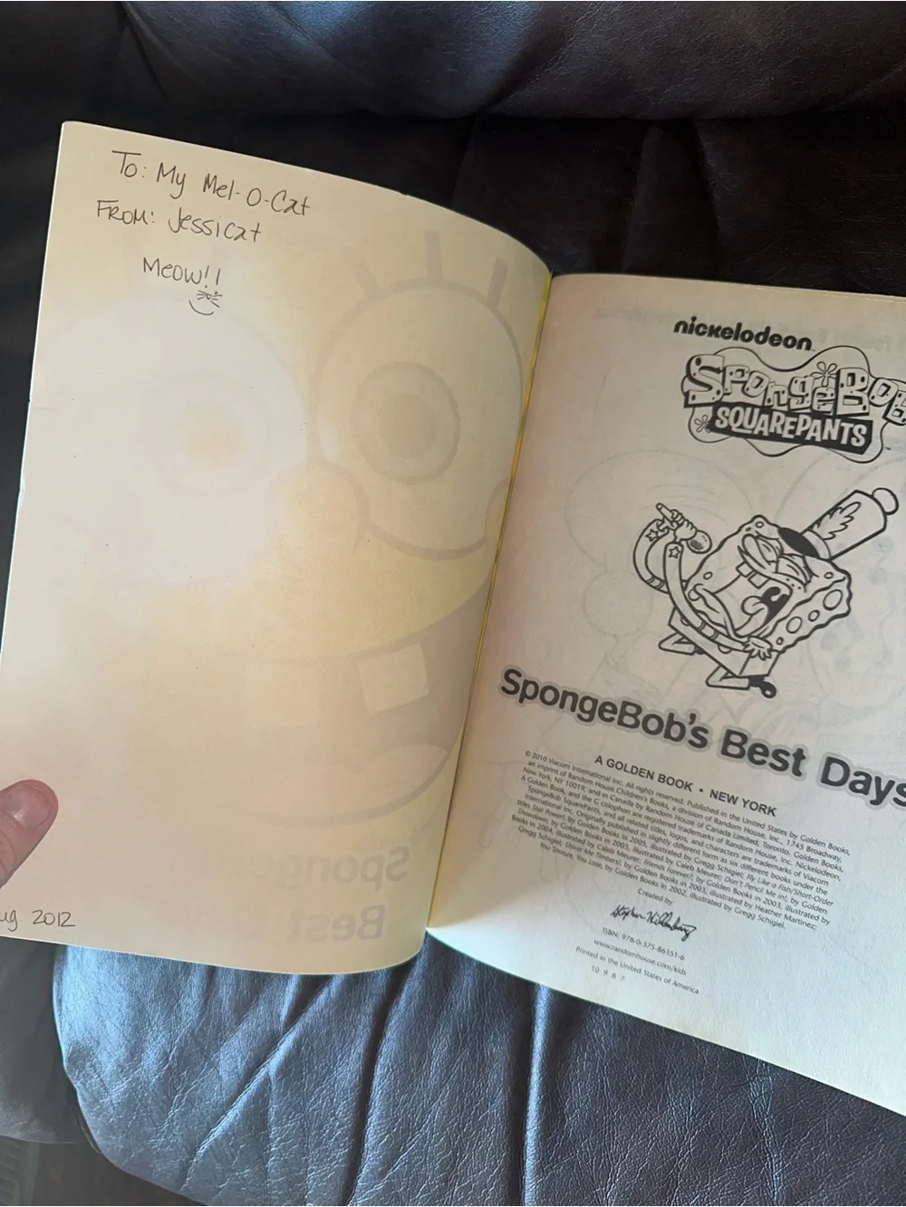 Vintage Spongebob's Best Days! 6 books in 1 Coloring & Activity Book no stickers